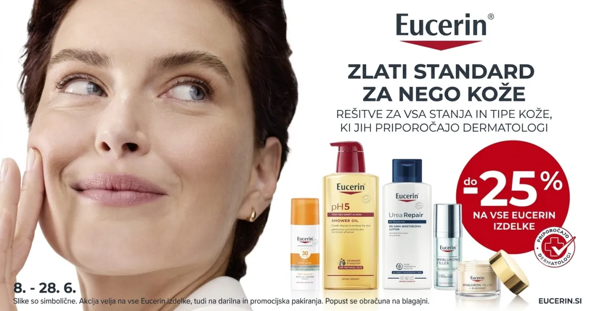 EUCERIN vsi izdelki do -25%
